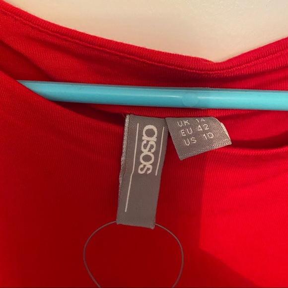 *NWT* ASOS Side Cut Out Maxi Dress size 10 Tall - Picture 8 of 9